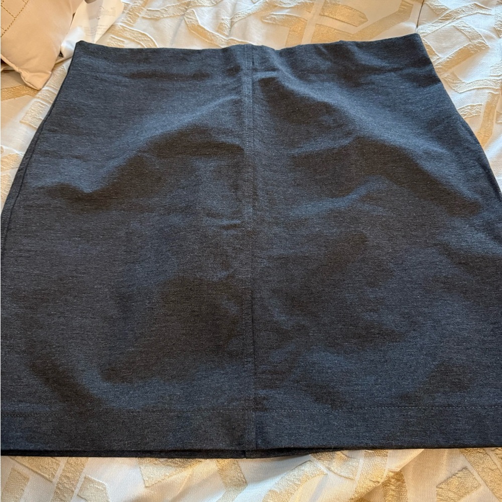 H&M Dark Gray Mini Skirt